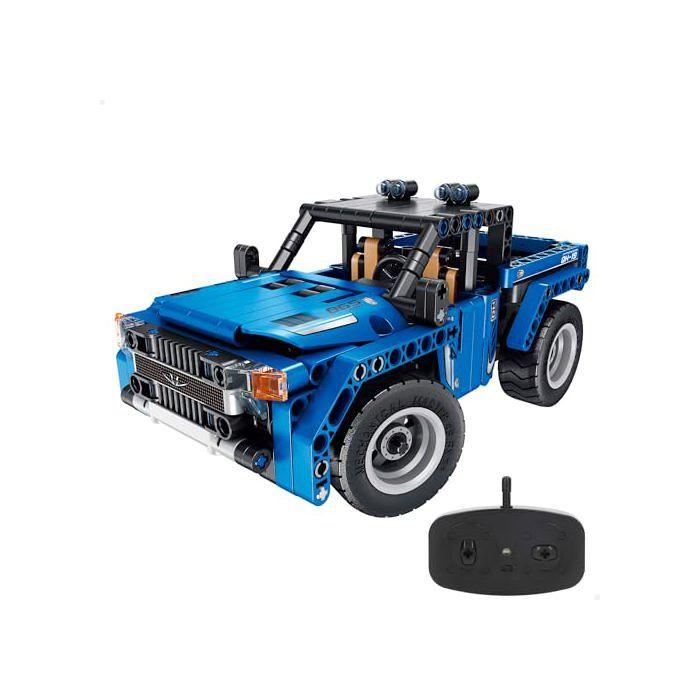2-in-1 Remote Control Car - COLORBABY - 353 Pieces - 21x11x10 Cm - 2.4 GHz Radio Controlled - Easy Assembly