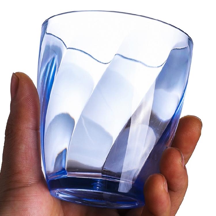Shatterproof Plastic Water Tumblers Reusable Fruit Juice Beer Champagne Cups
