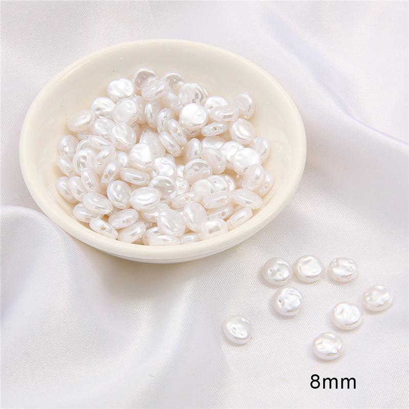 DIY Kit: High-Gloss Irregular Imitation Pearl Jewelry Accessories for Bracelets, Pendants, and Headdresses.