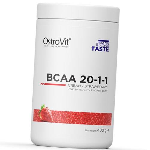 

BCAA для мышечной массы, BCAA 20:1:1, Ostrovit (28250011) 400g Strawberry