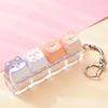 Cute Cat Dog Pendant Stress-Relief Fidget Keychain Mechanical Keyboard Keychain Dog-Themed Clicker Fidget For Backpack Study