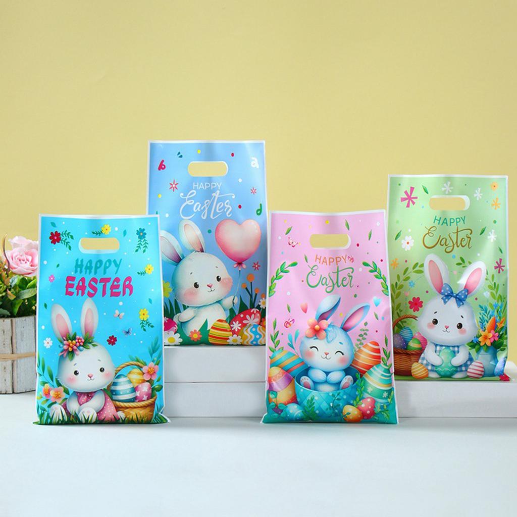 Easter tote bags, bunny-shaped gift bags, egg bags, candy and snack bags, small tote bags