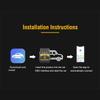 Multifunctional V020 OBD Car Diagnostic Scanner Tester Tool Suitable for Engine Fault Code Reading Quick Error Detection