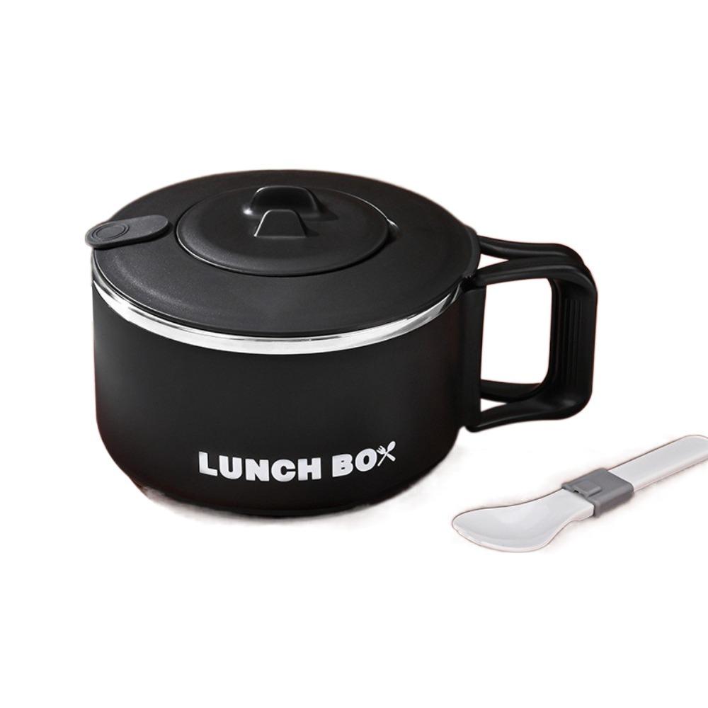 With Handle Noodles Ramen Bowl Large Capacity Fruit Salad Rice Soup Bowl  Student Dormitory