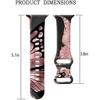 Band Compatible with iWatch Band 38mm 40mm 41mm 42mm 44mm 45mm 49mm for Women, Silicone Wristbands Replacement Strap for iWatch Ultra 2/Ultra/SE 2/
