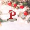 Christmas Tree Decoration Pendant Personalized Christmas 26 Letter Ornaments