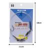 Interhook Super Light Tackle Swimming True Grouper/Large Flounder Specification Black