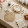 2Pcs Protective Tableware Pads Linen Kitchen Mats Durable Table Placemat  Dining Tables