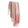Korean Atmosphere Scarf High Wool Pink Plaid Scarf British Classic Couple Winter Warm Scarf
