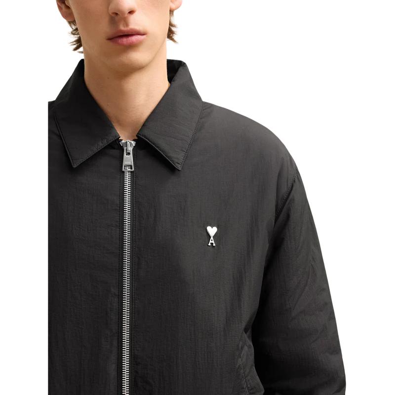 Ami Paris Ami De Coeur Zip Up Jacket HJK034PA0009-001