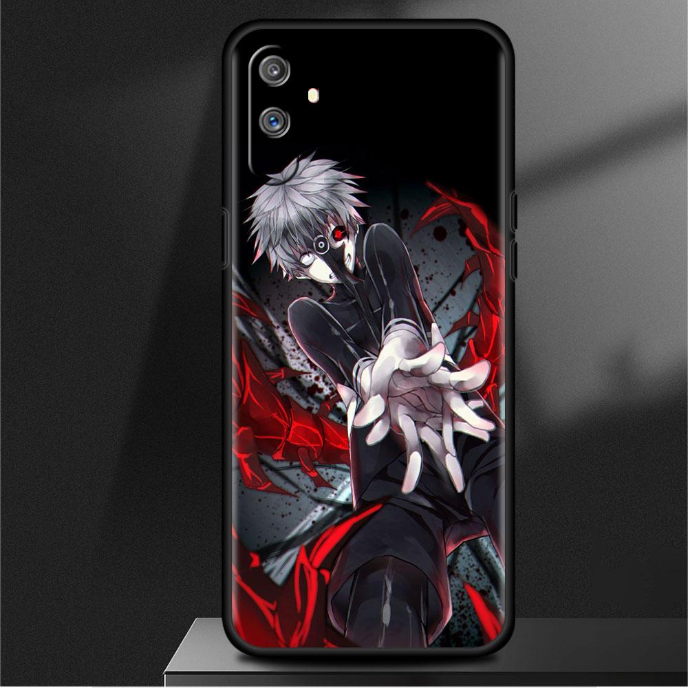Soft Case For Oppo Realme 8 C21Y C21 GT Neo 2 Pro 3 7 9 Pro 8i 6 C11 9i C35 C15 Master C12 C3 Phone Cover Tokyo Ghoul Anime Capa