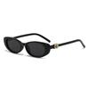 European and American Style Retro Small Frame Sunglasses for Women, High-end Feel, UV Protection Sunglasses