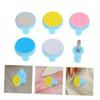 FOMIYES Baby Nail File Replacement Pads, Gentle Polishing Heads, Replacement Parts for Newborns and Toddlers, Set of 6, Colors Not Specified