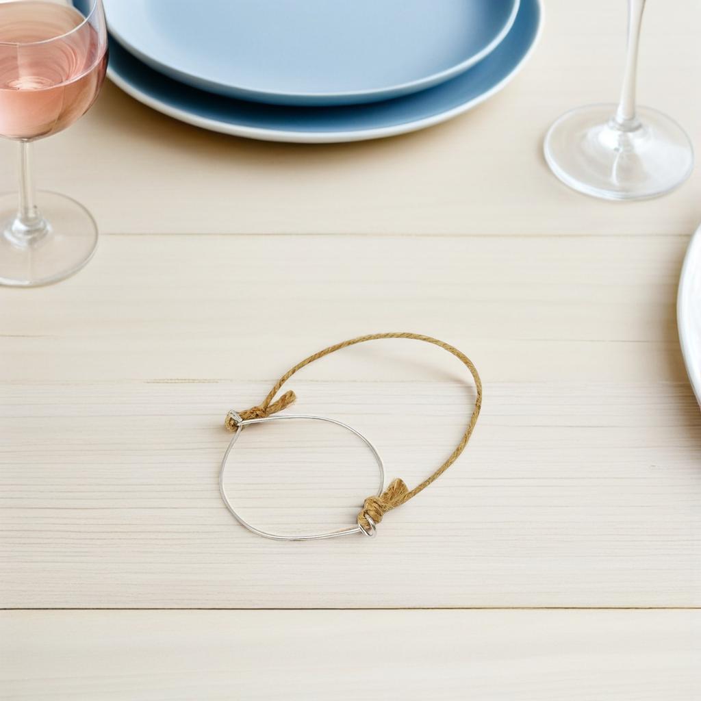 10pcs Solar Light Hanging Hook Mason Jar Metal Wire Handle Burlap Rope 86Mm Wide Mouth Reusable Outdoor Garden Lantern Holder