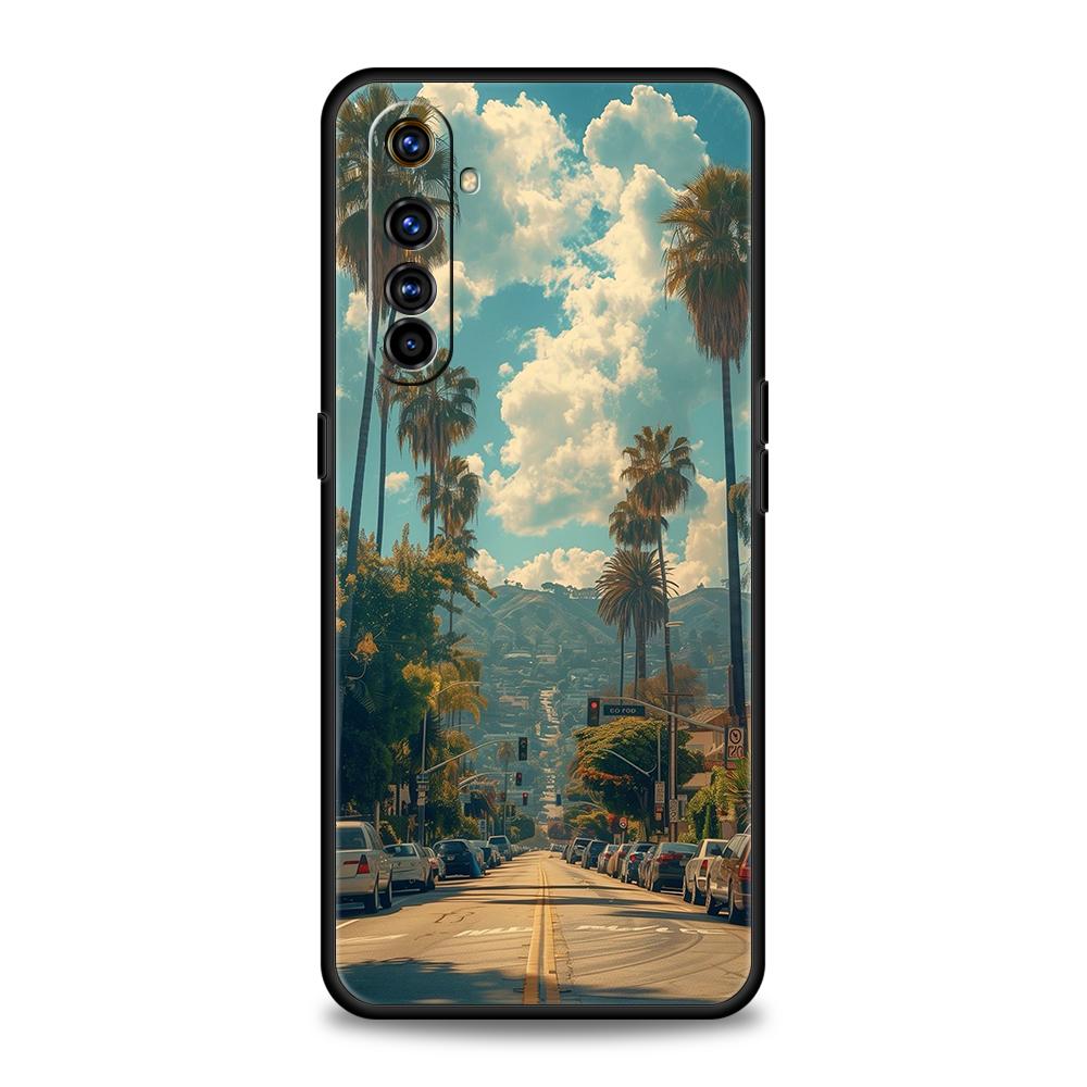 Summer Sky For Realme GT Neo 2 3 3T 5 Phone Case For Realme 12 11 5G 10 9 8 5G 7 6 GT5 GT3 GT2 Pro Plus C21 C11 C25 C35 Cover