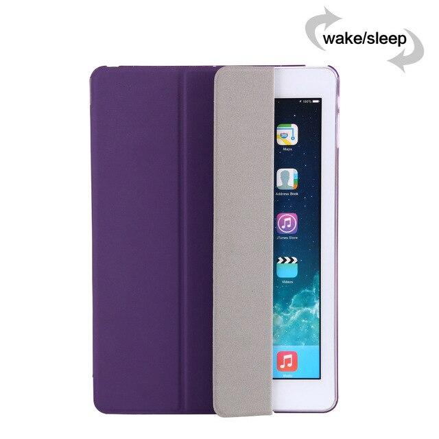 Üç katlanır tablet kılıfı iPad için 10.2 inç 7th 8th için 9.7 Hava 3 2 Air4 10.9 inç PU Deri Akıllı Kapak Otomatik Uyandırma Kabuk ipad pro 11 12.9 2020