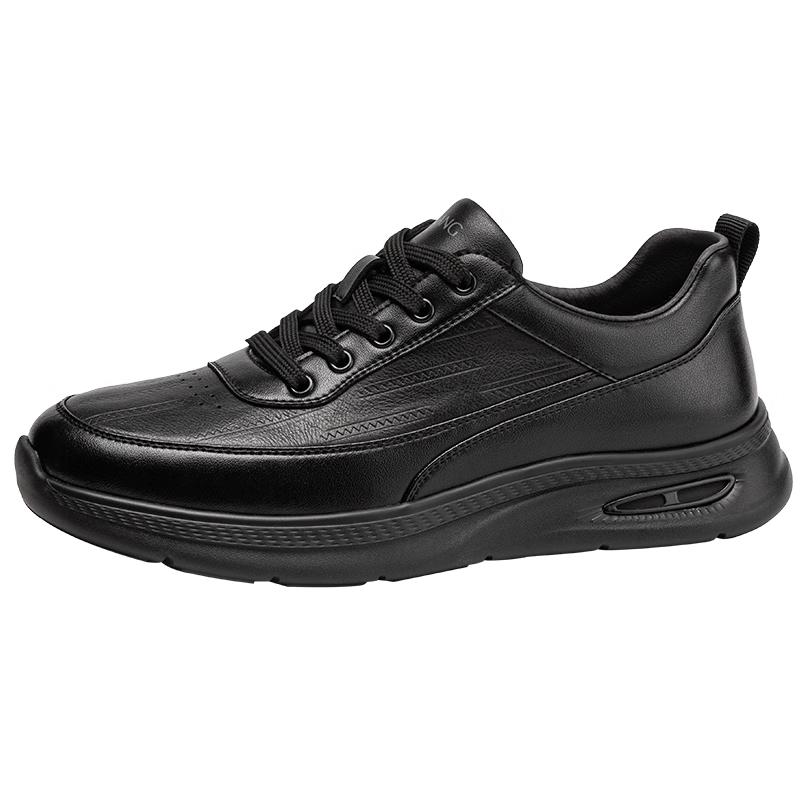 Aokang Autumn Casual Lace-up Leather Sports Shoes EU 44