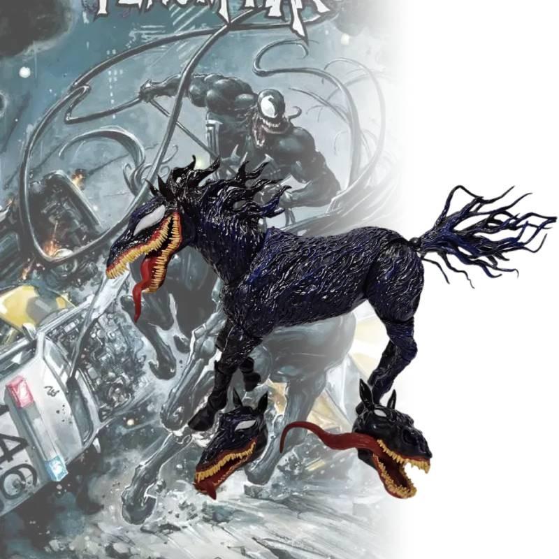 The Venom Last Dance Venom Horse Figurine Movie Model Toys Sculpture