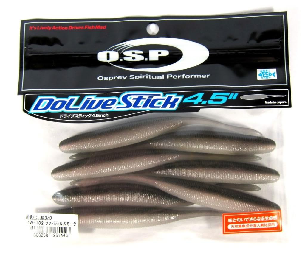 

Мягкая приманка OSP Dolive Stick 4,5 дюйма TW-102 (1443)