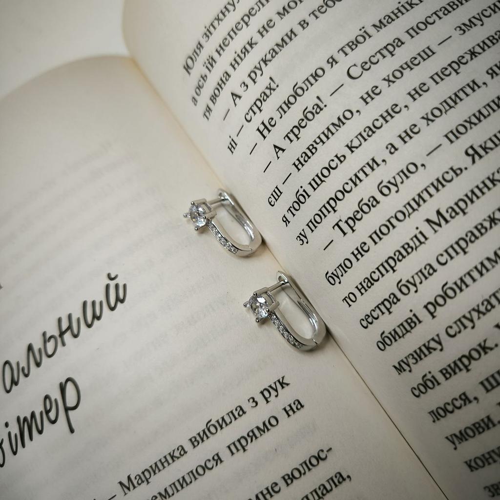 Silberohrringe mit Zirkonia (2177470)