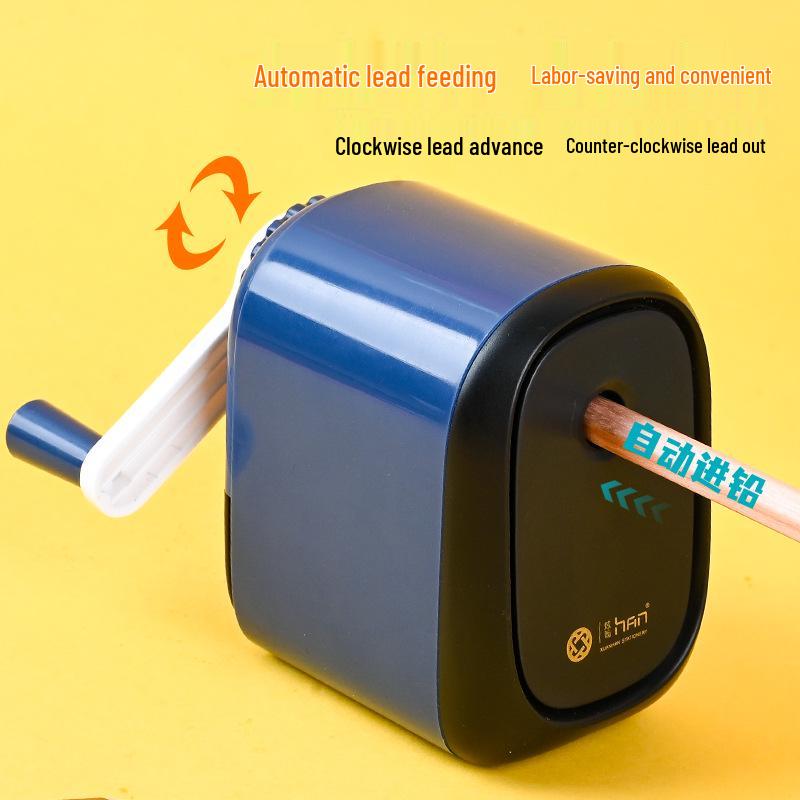 Hand-Crank Pencil Sharpener for Primary Students – Portable and Easy to Use
