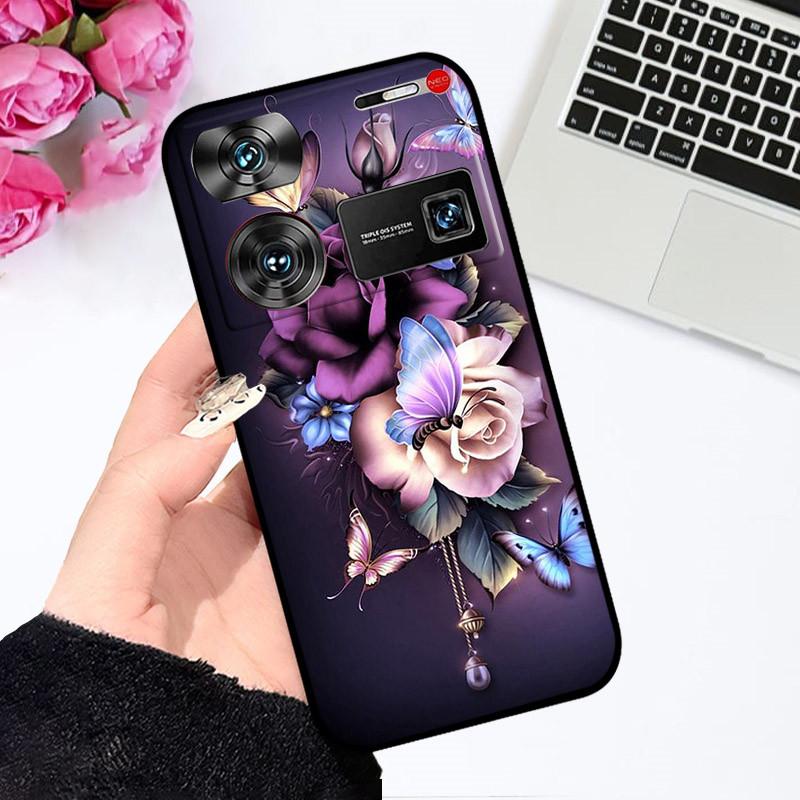 Cases For Nubia Z60 Ultra Cute Astronaut Fashion Shockproof Soft Bumper For NUBIA NubiaZ60 Z60Ultra Coque Z 60 Ultra Capa Shell