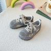 Korean Version of Children's Casual Shoes 2025 Spring New Color Matching Boys and Girls Soft Baseplate Shoes Baby Moral Training Shoes
