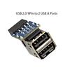 USB2.0 9Pin 10pin To A Port Converter Adapter PH29 Module for Desktop PC Computer Motherboard Inbuilt USB KEY Dongle Adapter