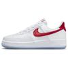 Air Force 1 Low Satin - White Gym Red Women Sneakers DX6541-100