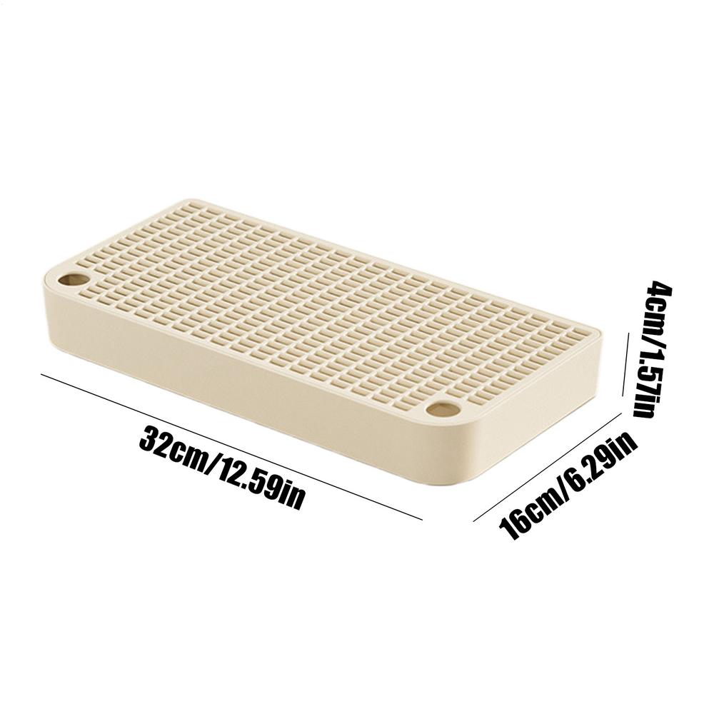 Litter Box Step Cat Litter Station with Filter Function Waterproof Home Kitten Toilet Ramp Pedal for Pet Bunny Animal