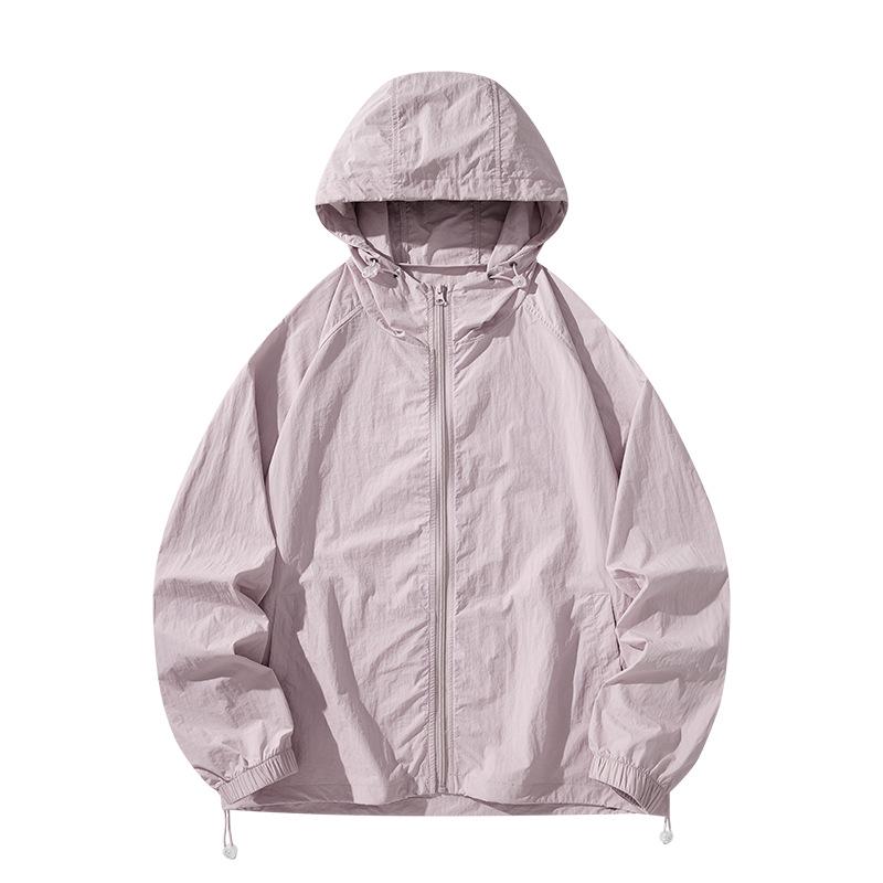 Dopamin UV-Schutz Partner-Windjacke: Leichte, atmungsaktive Sommer-Hautbekleidung für Männer und Frauen, ideal zum Klettern und für Outdoor-Aktivitäten.