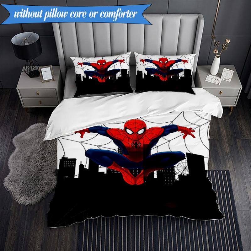 Spider 3pcs K-pop Music Group Bedding set,Ideal for Bedroom, Dormitory,Including Duvet Cover And 2pcs Pillowcases,Fan Gifts