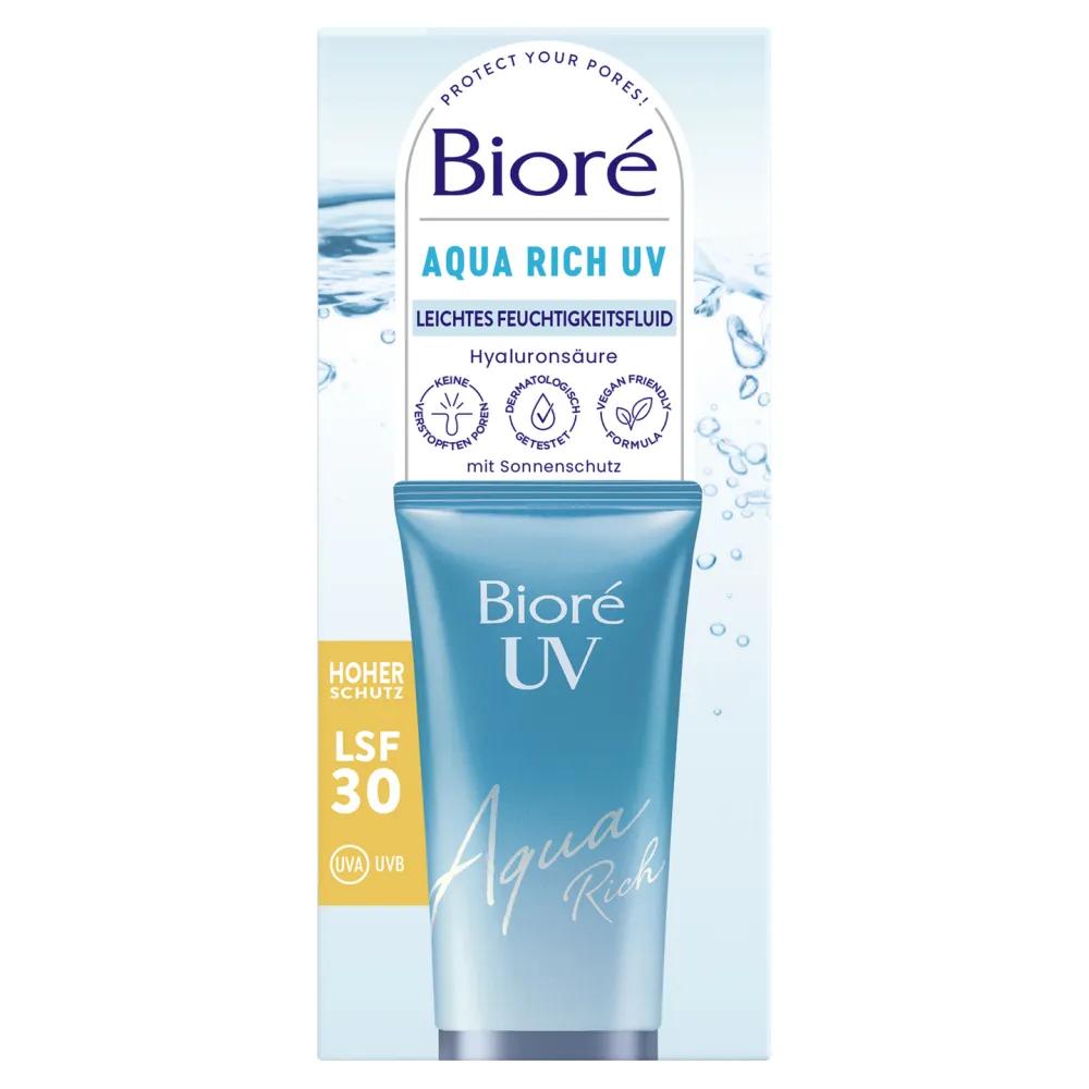 Biore Biore UV Light Hydration Fluid Aqua Rich LSF30, 50ml