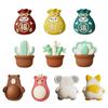 Self-Adhesive Door Handle Bumpers Silicone Wall Protector Stickers  For Home Improvement