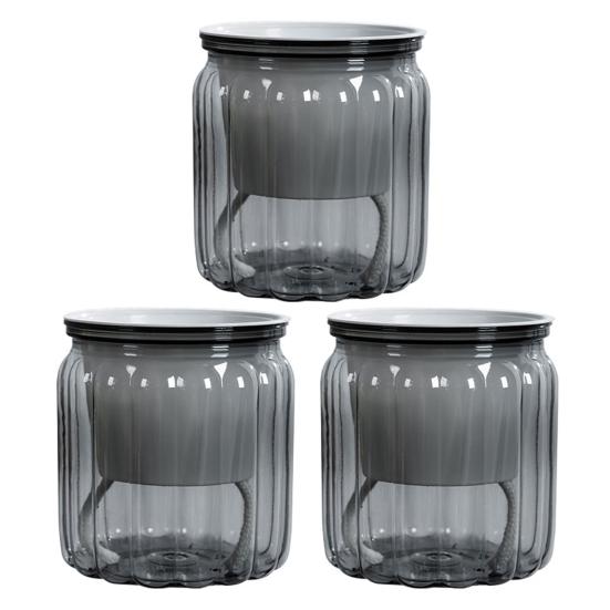 Flowerpot with Drainage Holes Water Filling Port Automatic Self-Watering Hydroponic Flowerpot Transparent Base Plant Container