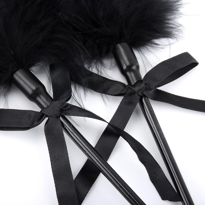 Feather Whip Leather BDSM Spanking Slave SM Master Conquer Temptation Couples Sex Toys Cosplay  Adult Flirting Games
