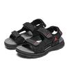 Summer Men's Leather Outdoor  Sport Sandals  Casual Non-Slip Beach Sandals