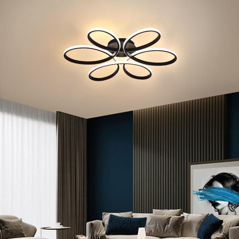 Modern LED Ceiling Lights 30CM White Warm For Bedroom Living Room Study Hotel Restaurant Apartment Indoor Lighting Fixtures