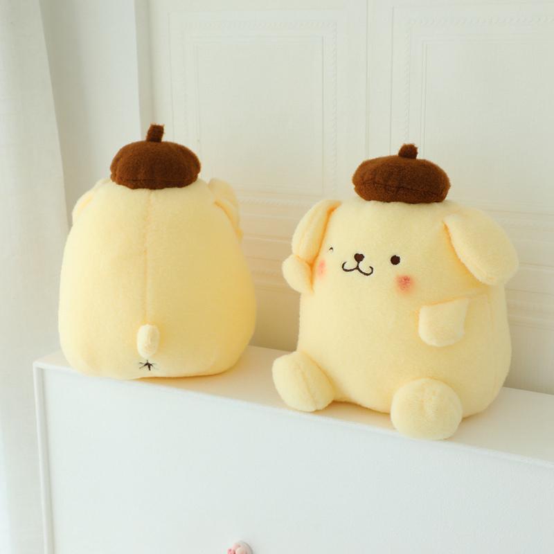 Kawaii Pompompurin Plush Pillow Toys Soft Pillow Gift Lovely Pom Pom Purin Doll For Kids Room Decor Xmas Birthday Gifts
