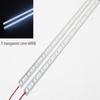 1Pcs Super Bright 72LEDs LED bar DC12V 50cm kitchen storage shelf LED profile aluminum channel rigid strip for indoor lighting