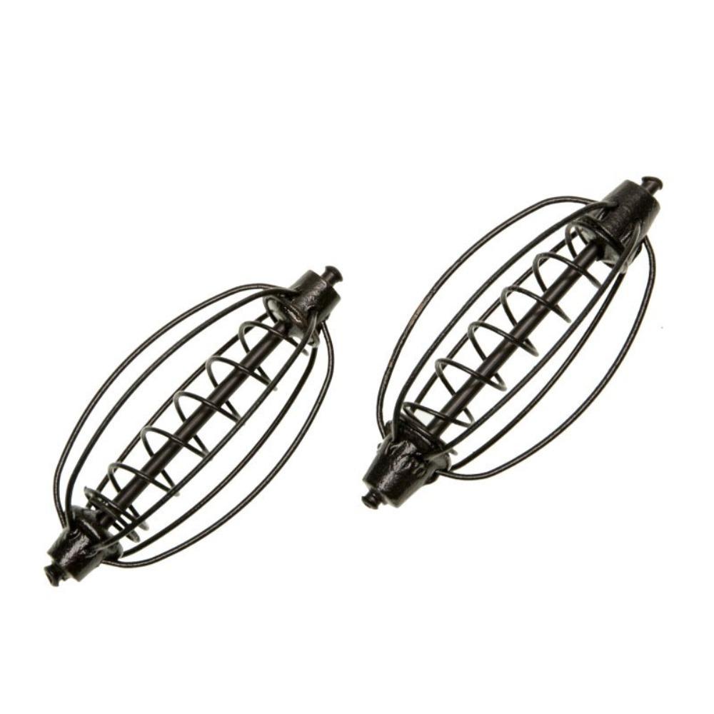 

2 шт. Съемная конструкция Европейская пружинная кормушка для прикормки Дальний заброс Точечный диспенсер Донная ловля 20g