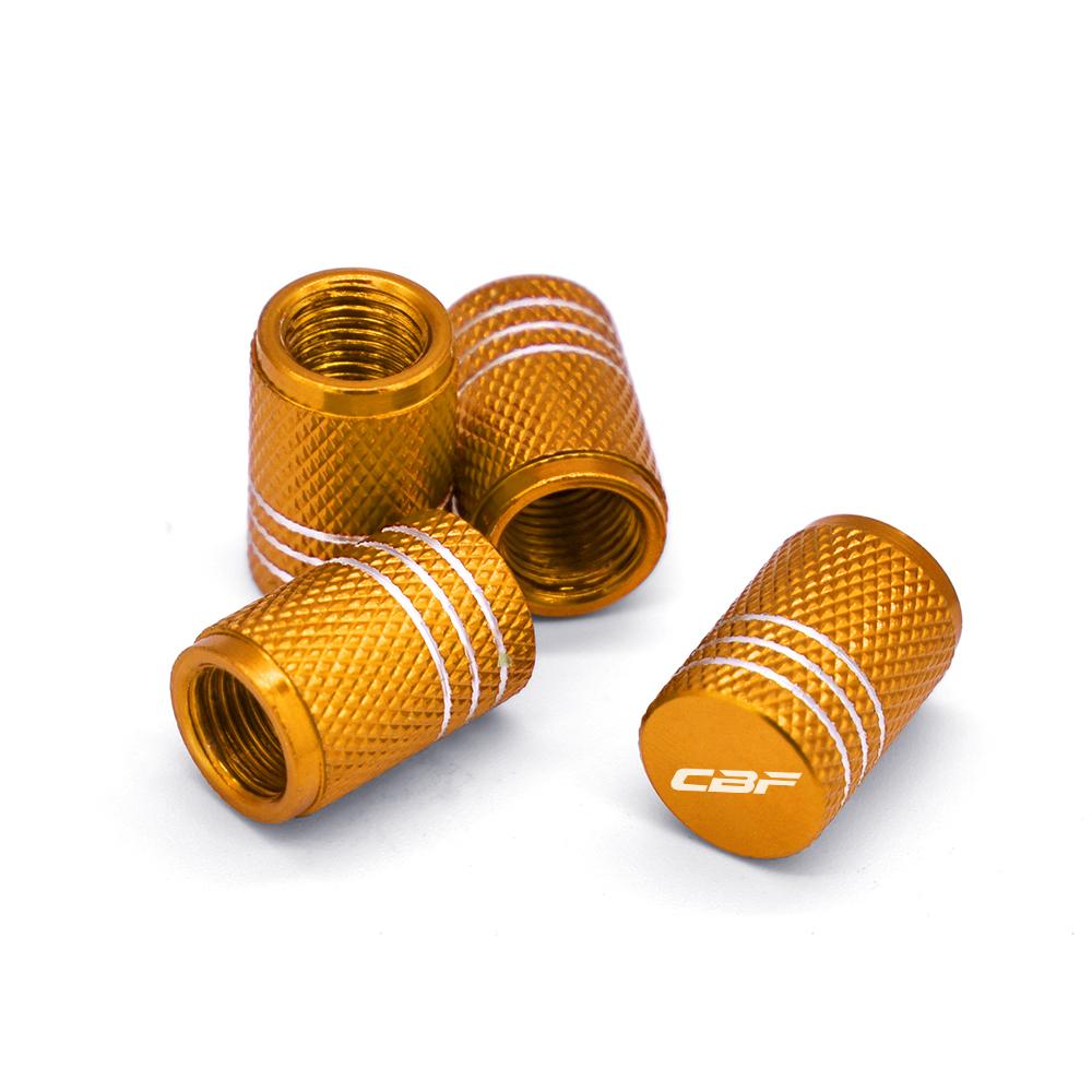 For Honda CBF 125 150 250 500 600 S 1000 CBF500 CBF600 CBF1000 Metal Wheel Tire Valve Stem Caps Dustproof Motorcycle Accessories