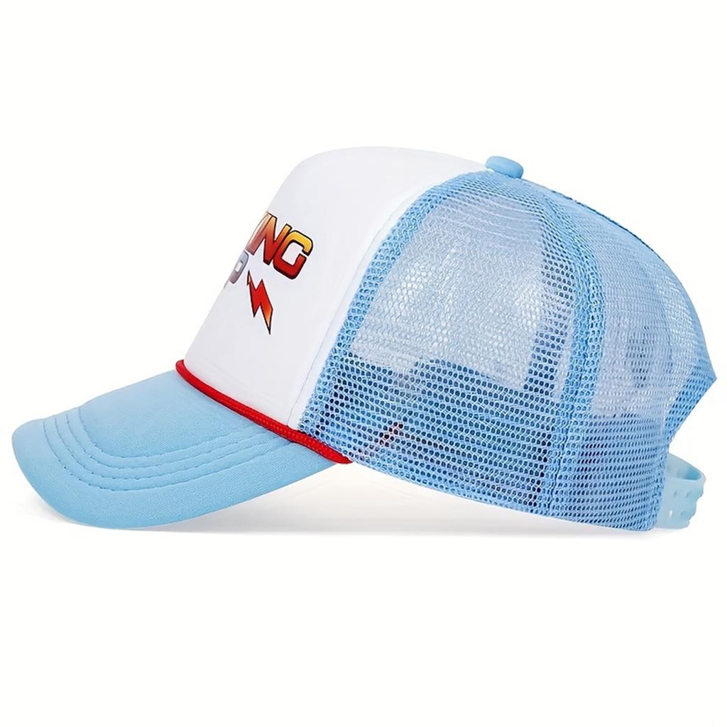 Letter THINKING CAP Printing Baseball Hat Space Cotton Breathable Sunscreen Hats Fashion Sky Blue Travel Cap Mesh Caps