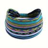 Boho Headbands Wide Knot Hair Scarf Floral Printed Hairband Elastic Turban Headwrap Stretch Head Bands Bandana Fashion Hair Accessories for Women