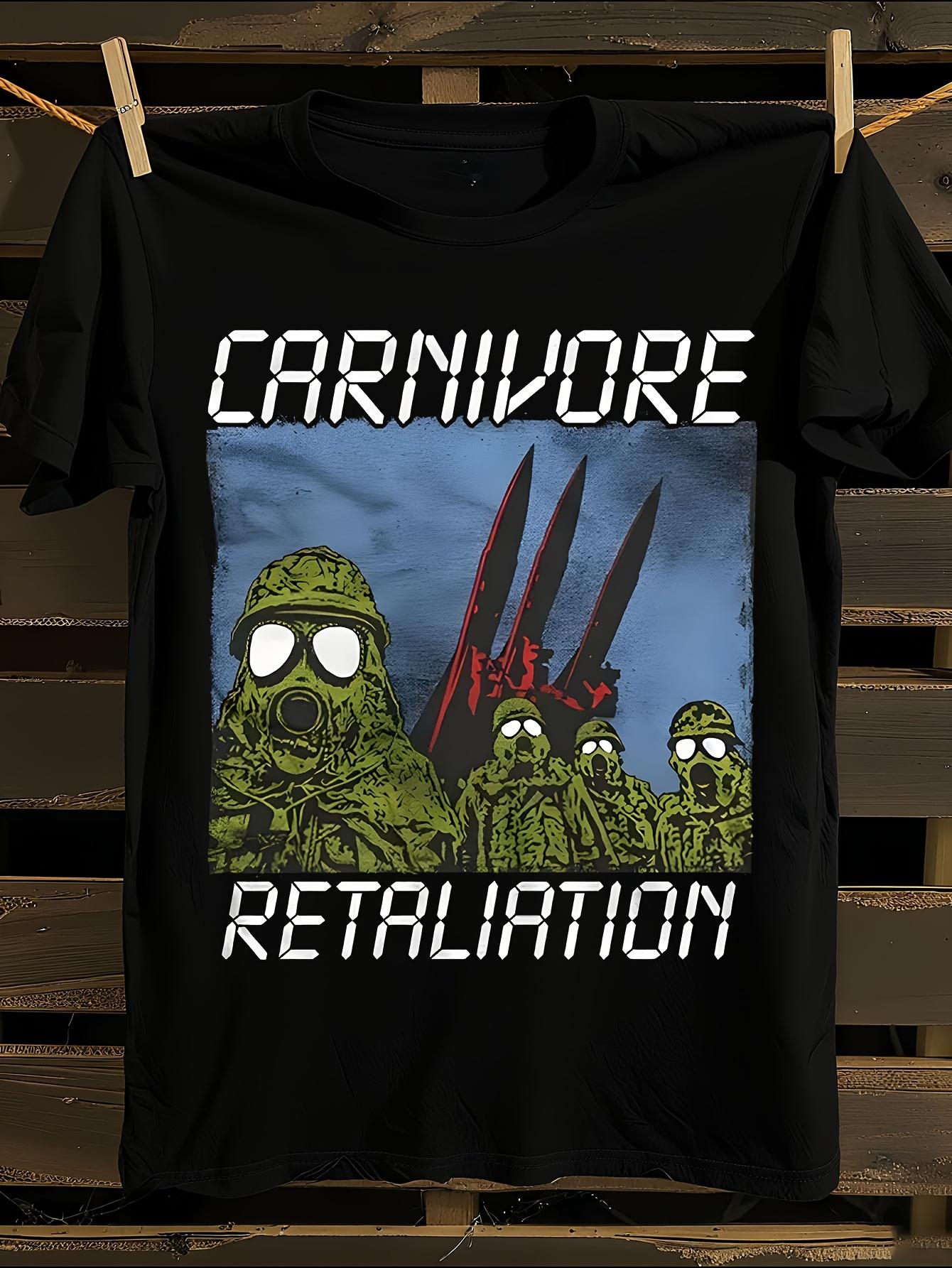 Vintage Carnivore Band Graphic T-shirt XL