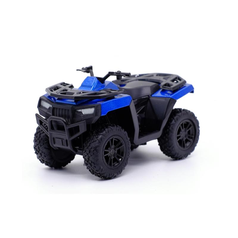 

RMZ CITY Квадроцикл Вездеход Пляжный Внедорожник Сплав Литой Модель Машинки Игрушка С Инерционным Механизмом Для Детей Подарки Коллекция Игрушек Blue(no box)