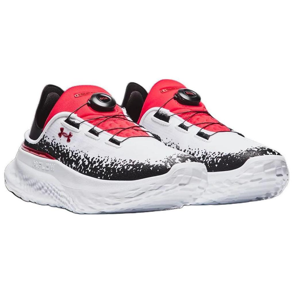 Under Armour SlipSpeed Mega White Black Red Unisex Sneakers 3028539-109