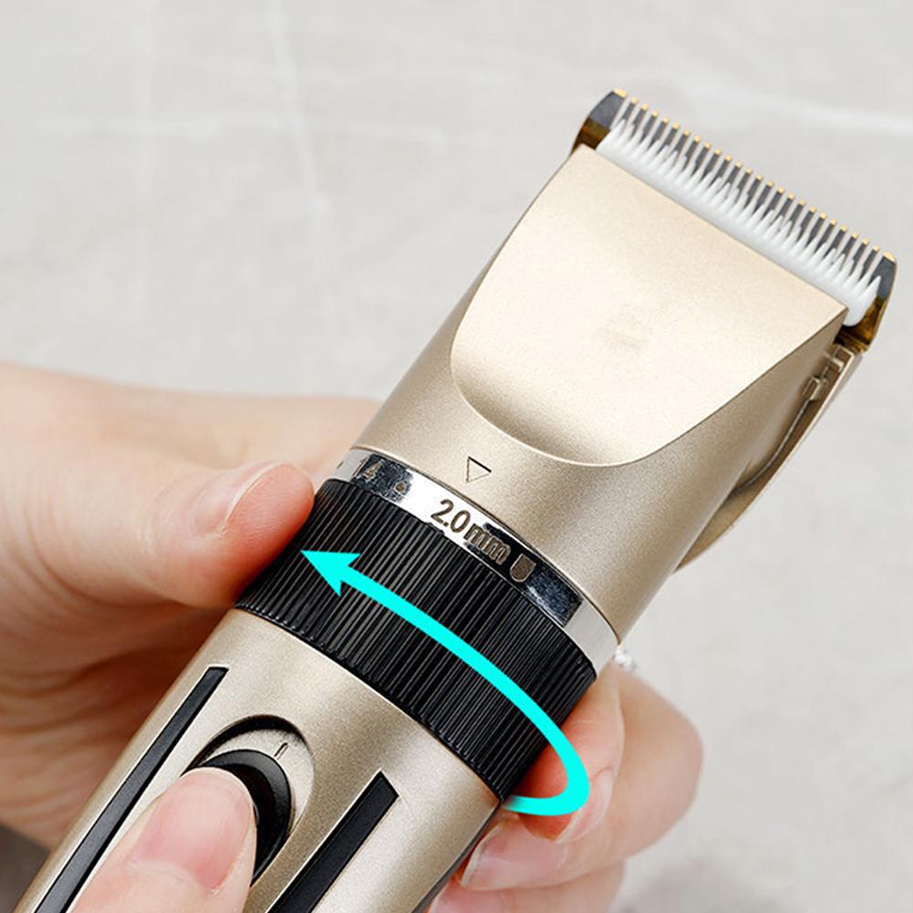 Professional Rechargeable Men Shavers Barber Hair Cutting Machine High Quality Electric Hair Trimmer Shaver Home Hair Trimmer
