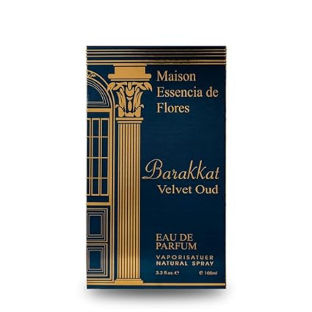 Ramco Barakkat Velvet Oud Premium Long Lasting Oriental Woody Oud Eau de Parfum para Homens e Mulheres, 100ml