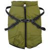 Dog Coat Olive Green L44 Fleece and Polyester